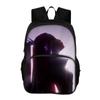 Kpop Demon Hunters Printed Oxford Backpack With Breathable Design For School Students