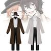 Stray Bungo Dogs Dazai Osamu Nakahara Chuya Cosplay Set Is Comfortable Stylish