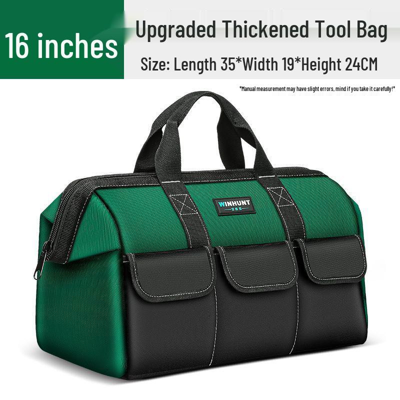 Canvas Electrician Tool Bag - Durable Storage for Tools & Hardware