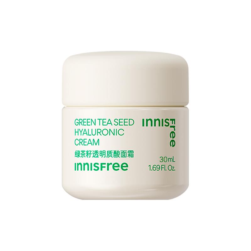 Innisfree Cream Soothing, Firming, Moisturizing, Oil Control and Anti-Wrinkle Green Tea Seed Hyaluronic Acid Cream-50ml