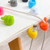 Hand-shaped Rubber Holder Glasses Cable Power Cord Charging Line Self Adhesive Mini Hook Car Storag Organizer Gadget Decorations