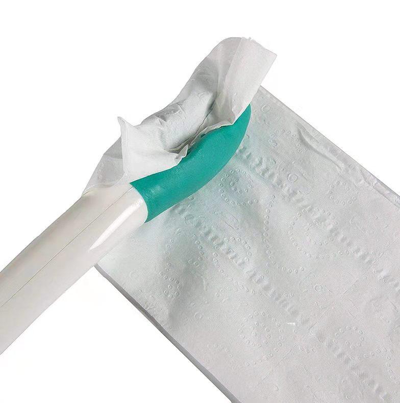 Băț ergonomic pentru șters fără aplecare pentru vârstnici și femei însărcinate