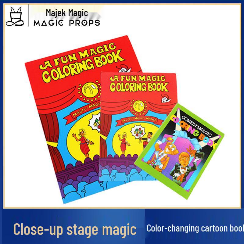 Color-Changing Magic Cartoon Book for Stage Performances and Talented Students