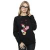 Disney Womens/Ladies Donald Duck Love Heart Sweatshirt
