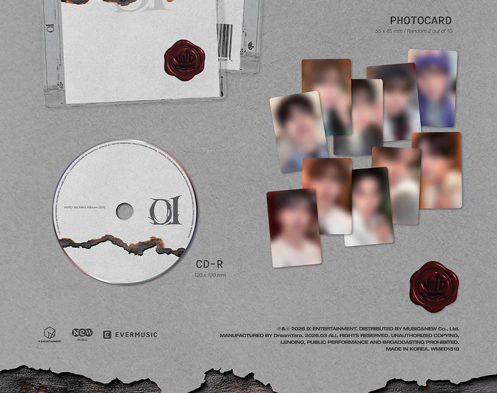 [POB] V01D [01] 1st Mini Album (0 ver.)