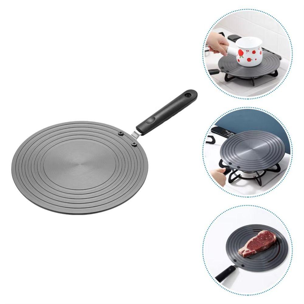4mm Thickened Stove Heat Diffuser 24cm/28cm Thawing Tray Heat Conduction Plate Kitchen
