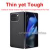 For Google Pixel 9 Pro Fold Carbon Case Aramid Fiber Kevlar Fabric Thin Hard Cover Magnetic Black Slim Light Red 600D