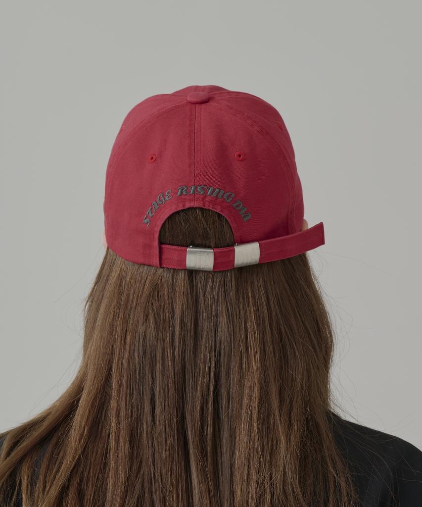 Seuteijial Volume Logo Washed Ball Cap [Zinc]
