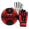 Liverpool FC Boys Youths Goalkeeper Gloves Set