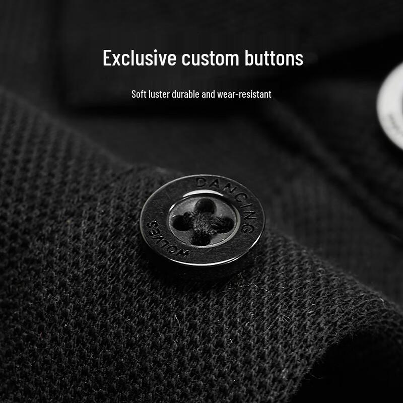 Men's Fashion Embroidered Sweatshirt with Exposed Stitching