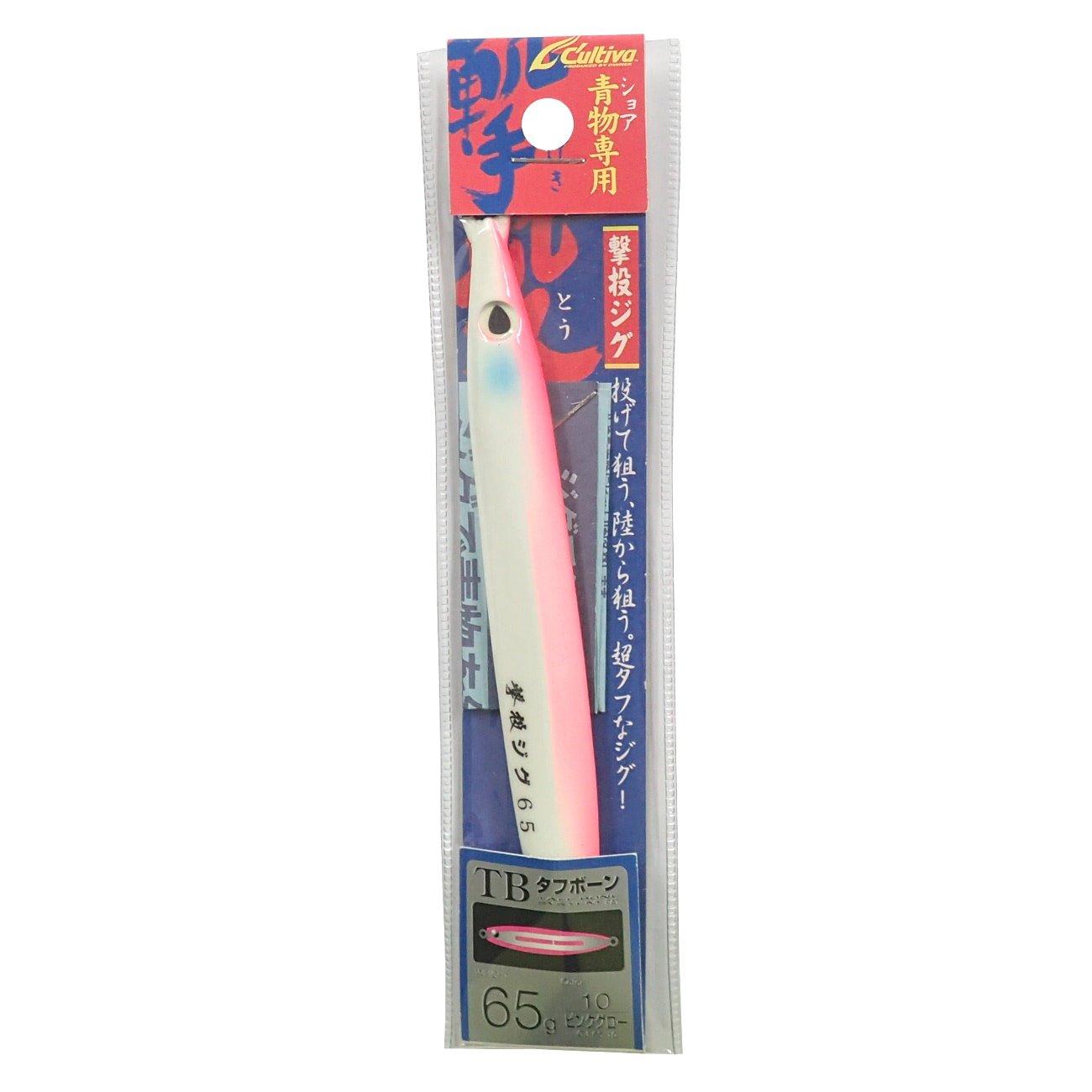 

OWNER Metal Jig Lure Shooting Jig 65g Pink Glow 31845 GJ-65 #10