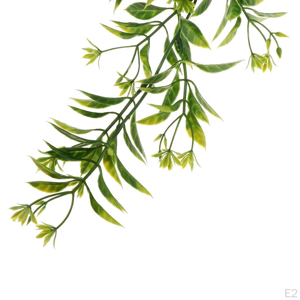 1 Bouquet 5 Branches Artificial Flower Garland Home Kitchen Garden Office Wedding Wall Decor