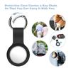 Silicone Case for Apple Airtags Cover Protective Shell Tracker Accessories Anti-scratch Sleeve Keychain For Apple Air Tag Case