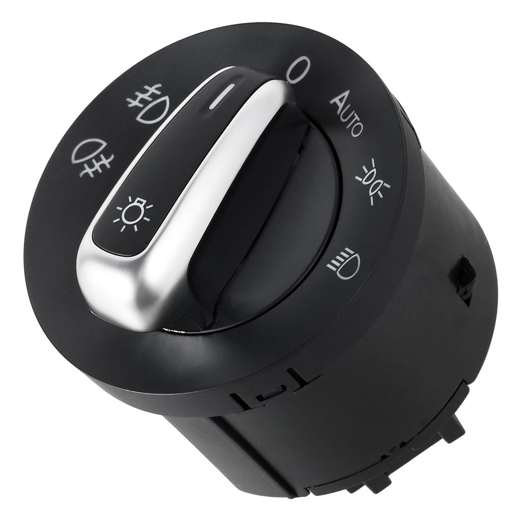 Car Headlight Switch Fog Light Knob 5ND941431B Professional Headlight Switch Knob Compatible Golf Jetta MK5 MK6 Auto Accessories