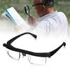 Adjustable Strength Lens Eyewear Variable Focus Distance Vision Zoom Glasses Protective Magnifying Glasses with Storage Bag