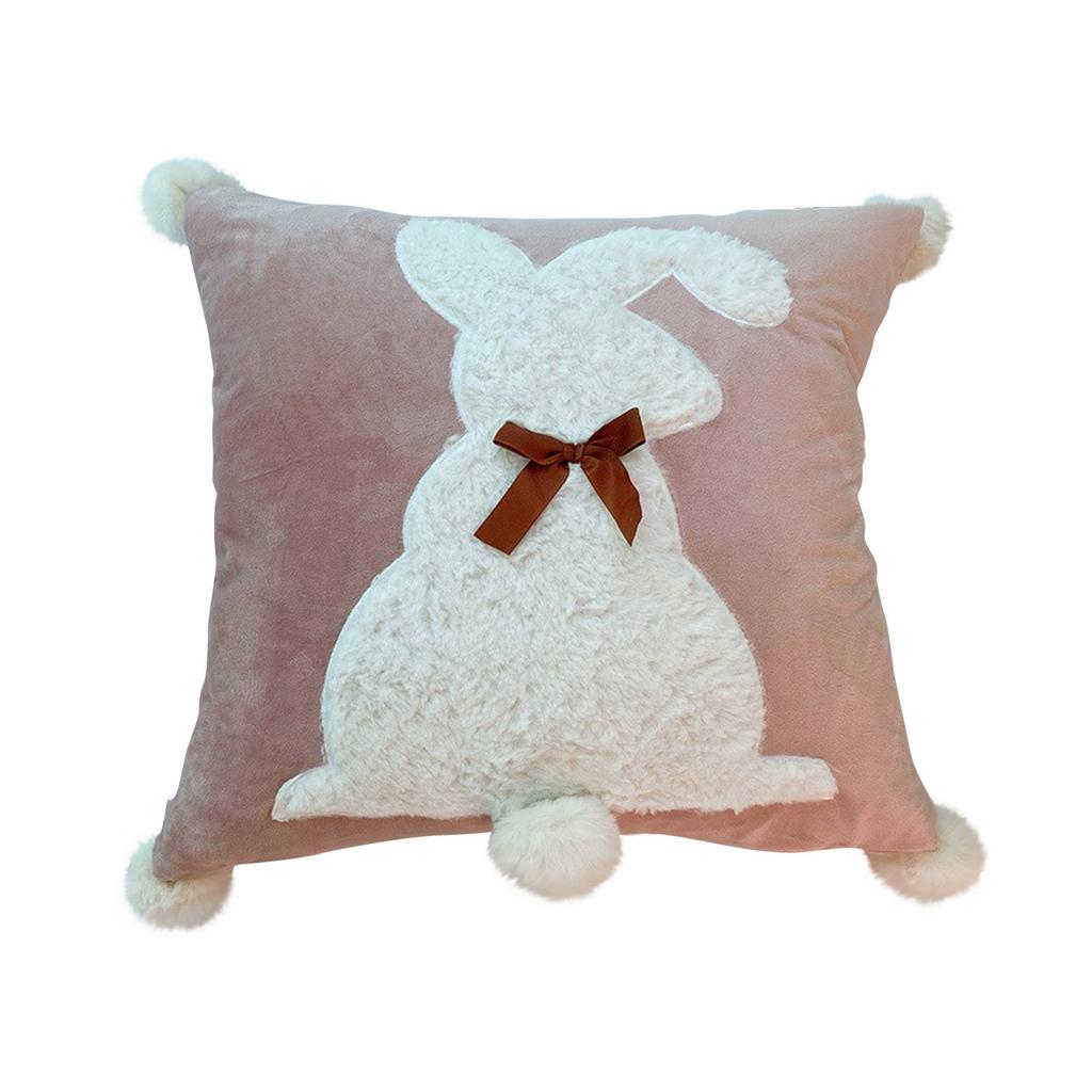 Embroidered Easter Elements. New Pillows For Living Room  Not  Pillow Core17.7*17.7inch.1pc