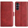 For Samsung Galaxy A17 Case Calf Texture Leather Wallet Phone Cover