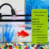 Compact LED Aquarium Spotlight: Full Spectrum Mini Clip Light for South American Stream Tank