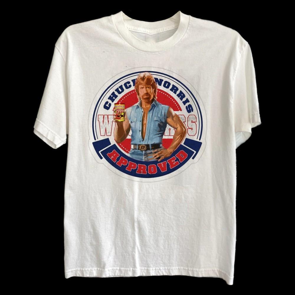 

New WHite Chuck Norris Rest In Peace Unisex Shirt All Size R395 Unisex T-Shirt XXXXL
