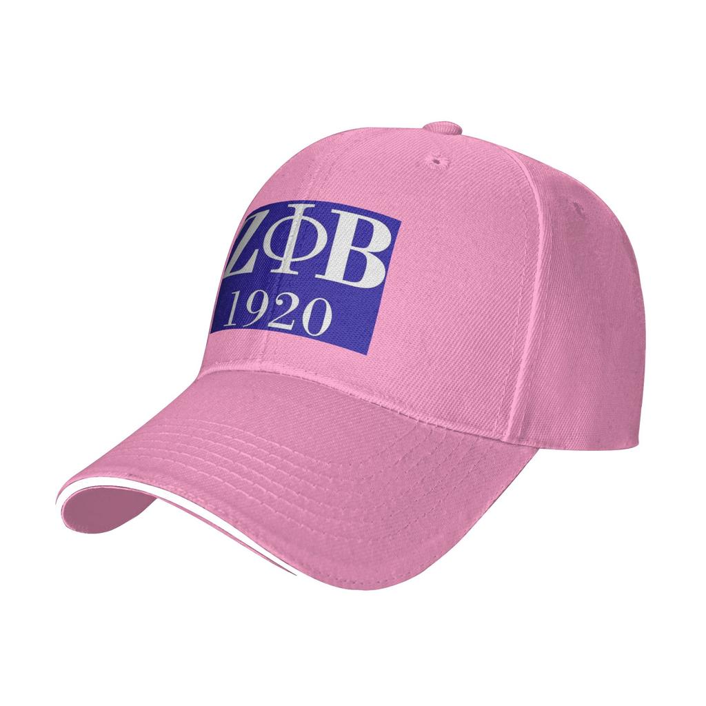 Zeta Phi Beta Sorority Logo Greek Letter  Cap Baseball Caps Adjustable Hat Hip Hop Summer Unisex Baseball Hats Customizable