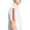 Adidas Logo Striped Polo Shirt Men tops JZ9351