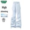 MULINSEN Women's Summer Lightweight Quick-Dry Cargo Parachute Pants