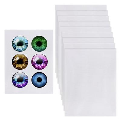 Good-10Pcs Fursuit Eye Mesh,11.8X8.6 Inch Black Costume Eye Net, 0.5Mm PVC Dust Mesh Plastic Mesh Sheet For Furries Cosplay