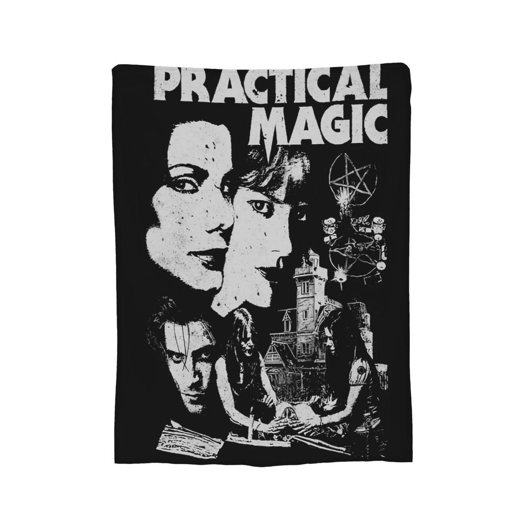 Practical Magic Blankets Flannel Awesome Breathable Throw Blanket for Bedspread Autumn/Winter