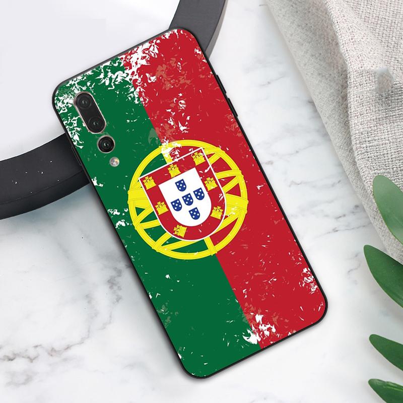Portugal National Flag Case For Huawei Nova 12s 12i 11i 8i 7i Y73 Y70 Y90 Y60 Y72 Y61 Y91 9 10 SE P40 Lite P30 Pro