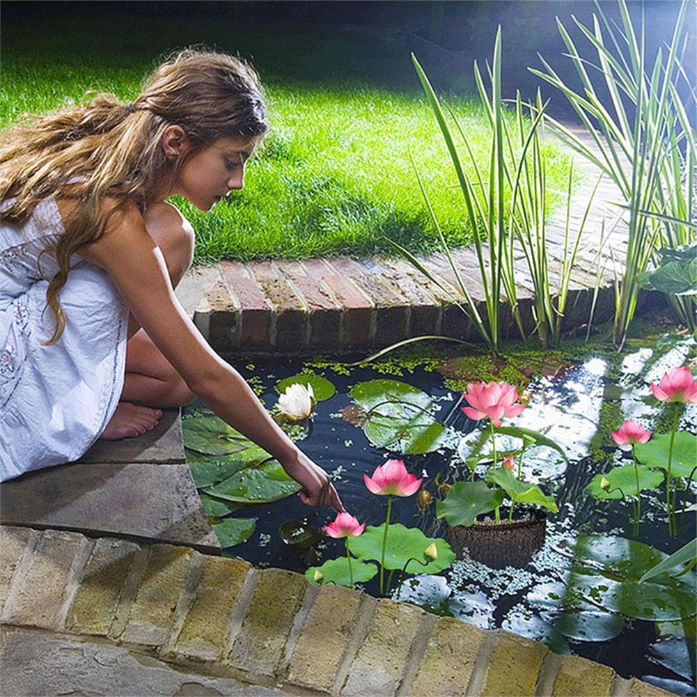4/8PCS Pond Plant Baskets PVC Square Cylindrical Mesh Breathable Planting Bags For Outdoor Planting Aquatic Plants Lily Lotus