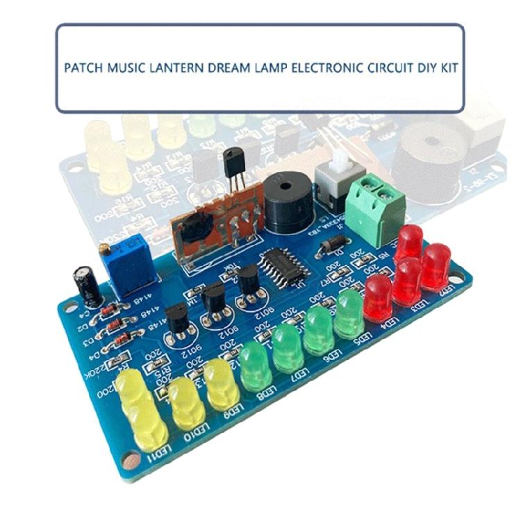 Simple LED Flash DIY Kits Circuit Electronic Production DIY Suite DC4.5-5V