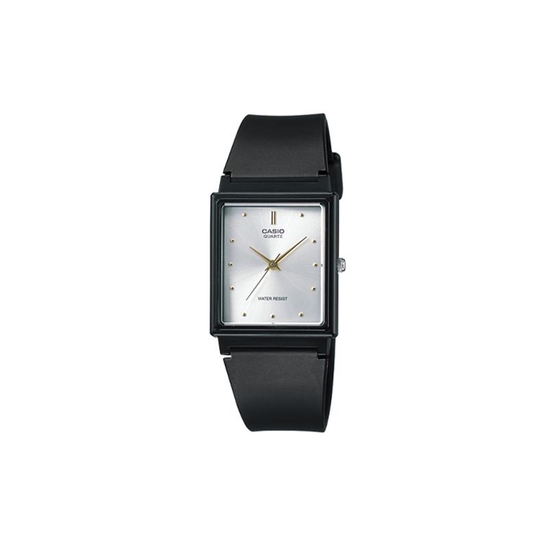 

Casio YOUTH series-square three-hand quartz movement Japanese and Korean watch men s watch white dial MQ-38-7A белый