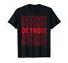 Detroit Michigan Retro Vintage T-Shirt