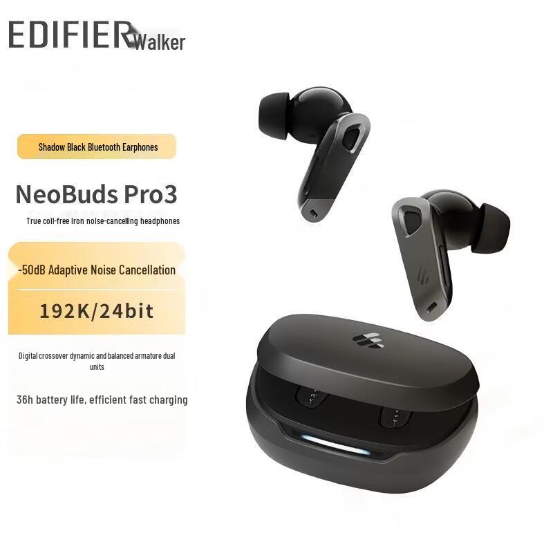 

EDIFIER NeoBuds Pro3 True Wireless Noise-Cancelling Earbuds