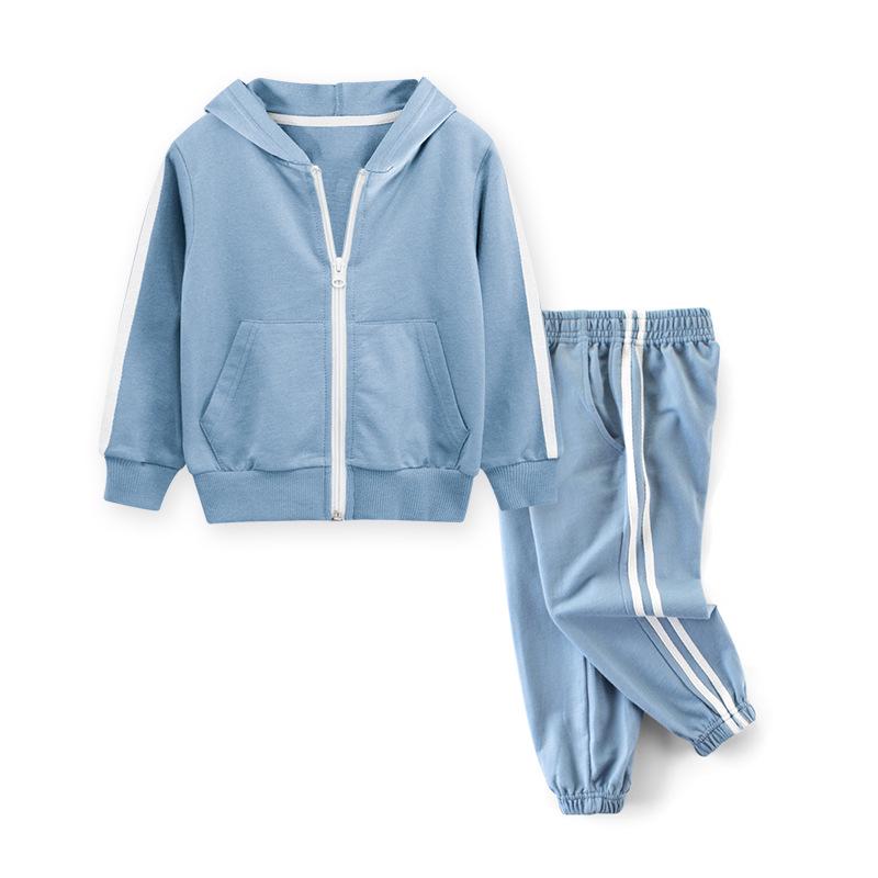 27kids Korean Style Boys Autumn 2024 Two-Piece Set - Sweatpants & Top 100 cm