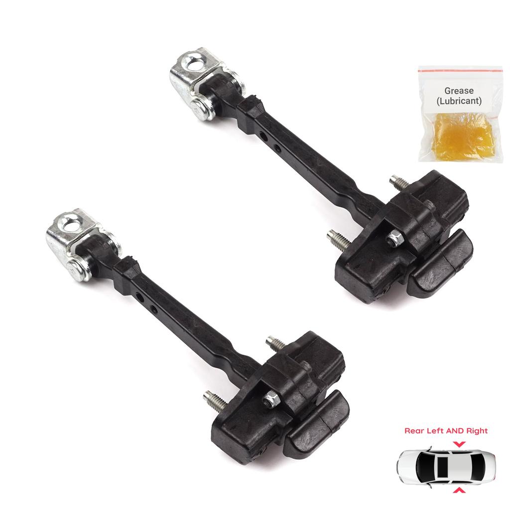 EDP1260-1 Rear Left AND Right Door Catch Hinge Brake Stop Check Strap Limiter for Renault Clio MK4 BH/KH 2012-2021 824307049R