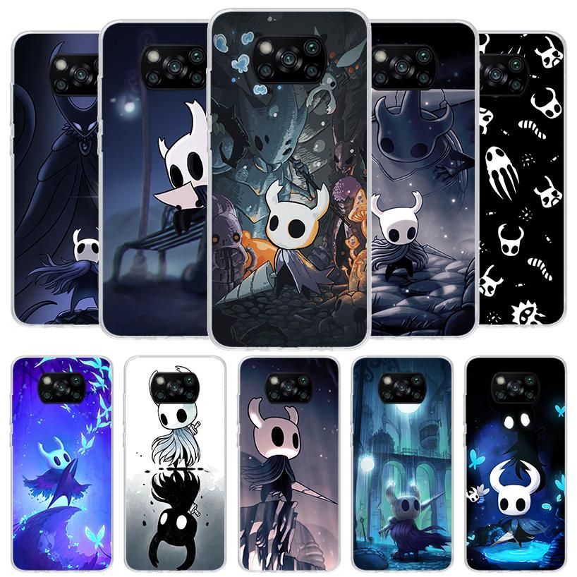 Hollow Knight Cartoon Cover Phone Case For Xiaomi Poco F7 Ultra X7 X6 X5 Pro M7 Redmi 15C 15 13C 13 12C 12 10C 10 9A 9C 9T 9 She