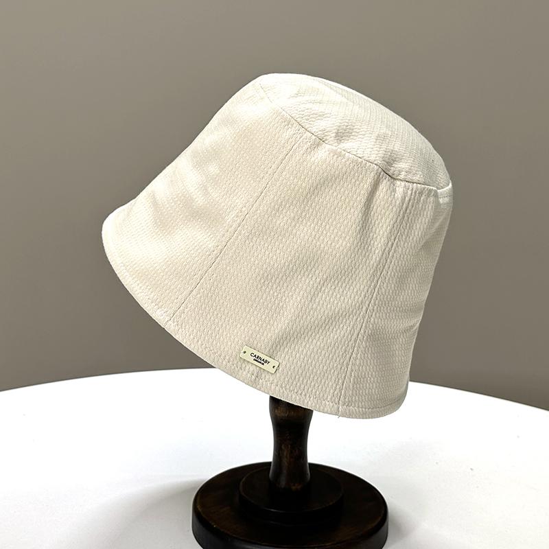 Spring and Autumn Hat Women's New Bucket Hat Fashion Temperament Cover Face Bucket Hat Versatile Show Washbasin Hat Trend