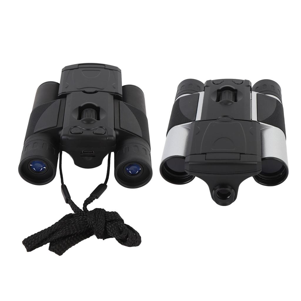 10x25 Digital Binoculars with Camera 48MP 2.5K HD 2 Inch Color Screen 8x Digital Zoom Type C Video P