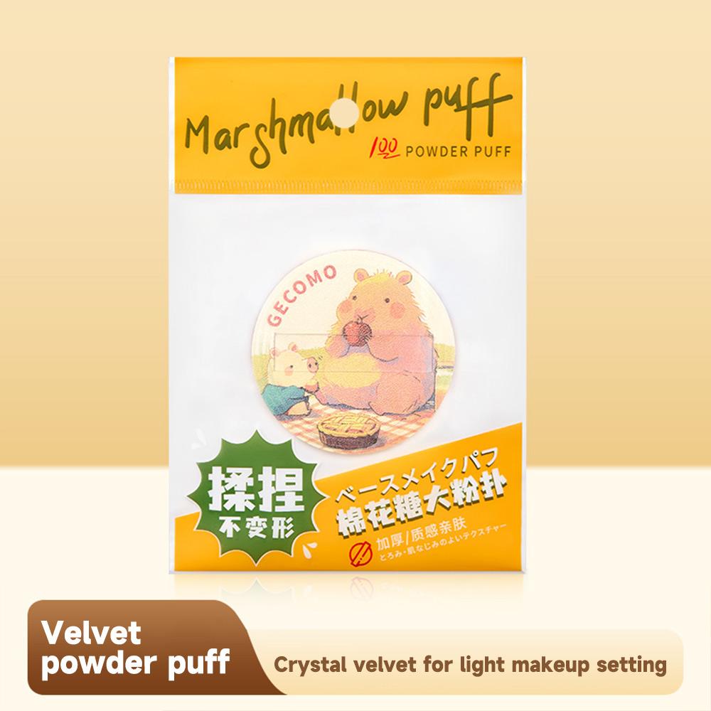 Soft Touch Powder Puff for No-Cake Finish Ideal for All Skin Types Flawless Long-Lasting Makeup