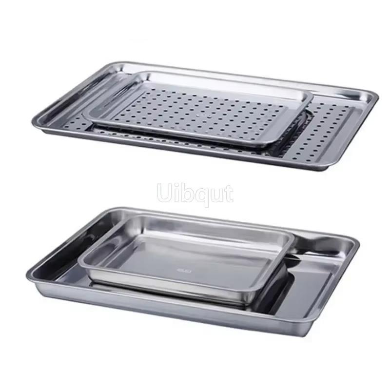 Stainless Steel Tea Tray Drainage Water Storage Kung Fu Tray Drawer Tea Room Board Table Chinese Tea Tray Ceremony Tools