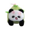 Adorable Panda Plush Backpack Keychain Toy Soft Fluffy Doll Cute Accessory For Kids