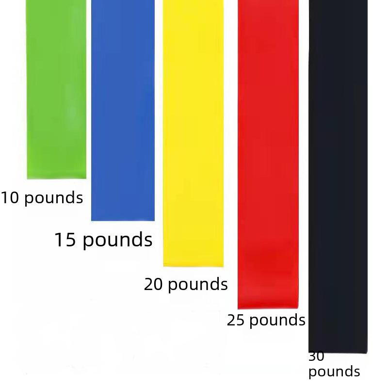 Fitness Resistance Band: Latex Tension Ring for Strength Training and Yoga.
