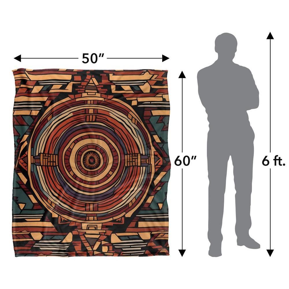 JQ Licensing James Piazza Silky Aztec Supersoft Blanket