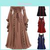 Abito Medievale Vintage Gotico da Donna per Cosplay Rinascimentale Festa in Costume di Halloween
