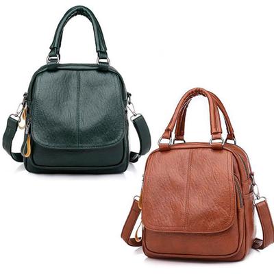 Damenhandtasche und Rucksack, modisch, vielseitig einsetzbar, zur Aufbewahrung von Reiseutensilien, multifunktional, Schultertaschen aus weichem Leder, Vintage-Freizeittaschen