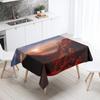 Sunset Evening Glow Scenery Table Cloth Wedding Party Restaurant Banquet Decor Stain Resistant Waterproof  Home