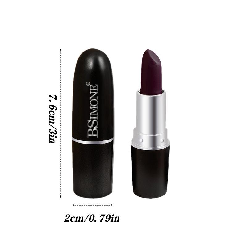 Bullet Lipstick Matte Moisturizing Halloween Long-Lasting Pigmented