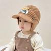New autumn and winter children's hats, knitted ear protectors, peaked caps, cold-proof wool pullovers, baseball caps, fashion thermal caps