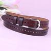 Women'S Hollow Leather Belt Women'S Pin Buckle Casual Women'S Belt Decorated Jeans Belt 628